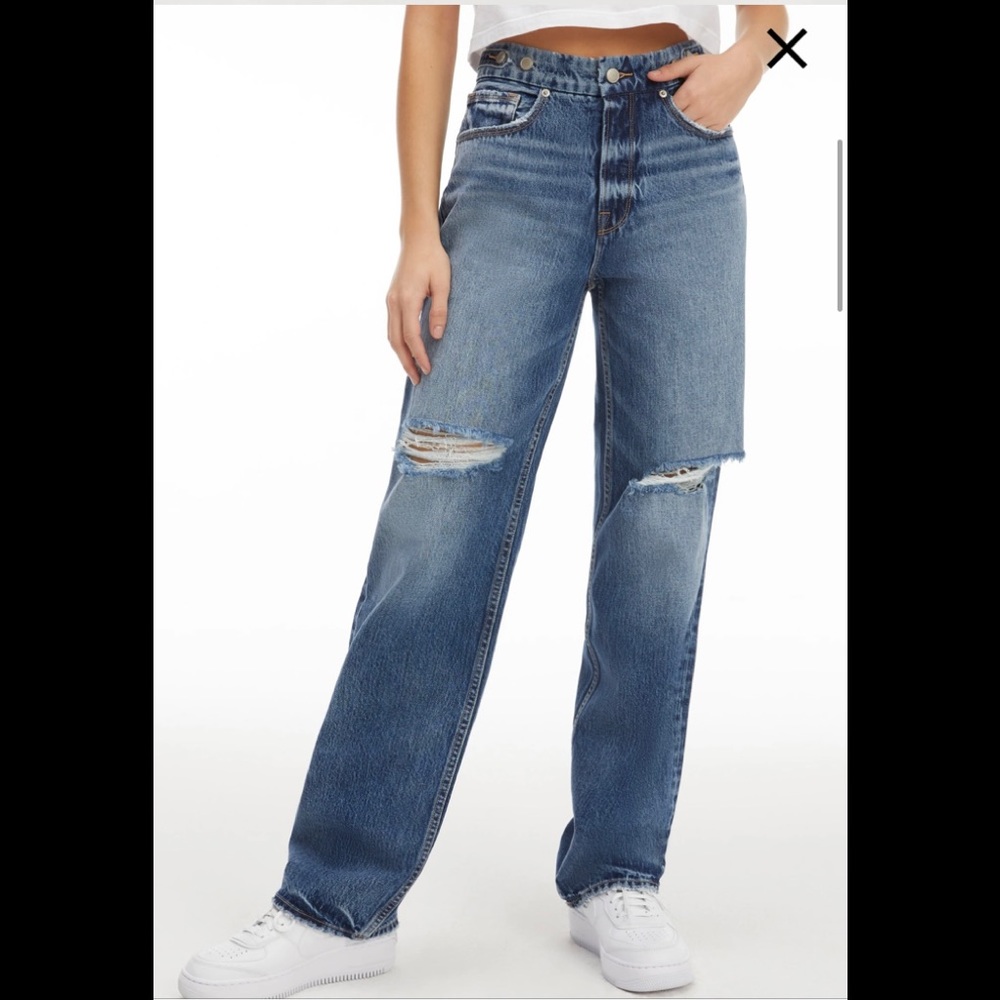 Good American 90s straight jeans